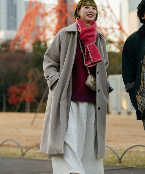 レア【プリーツプリーズ】赤ずきんちゃん マフラー プリーツプリーズ イッセイミヤケ 赤ずきん 総柄 マフラー ストール