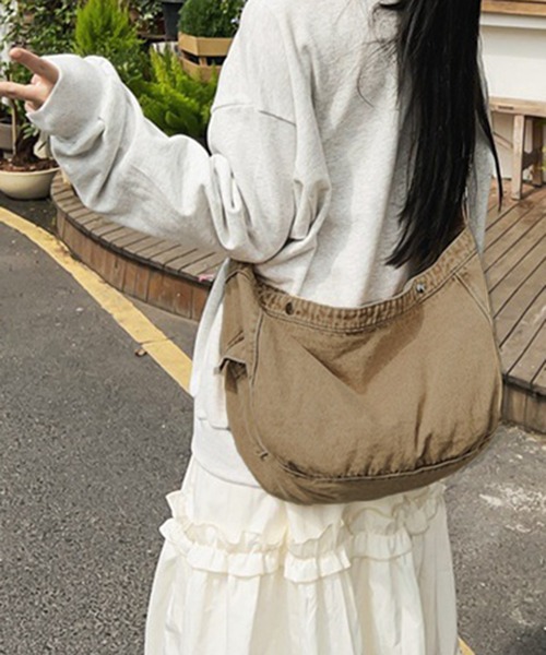 Revo. ショルダーバッグ バッグ ヴィンテージライク フェード加工