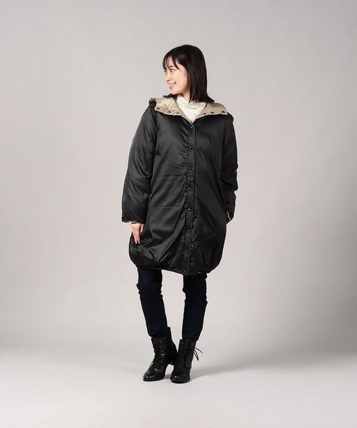 To b. by agnes 「To b.」 ダウンコート 36 ベージュ レディース