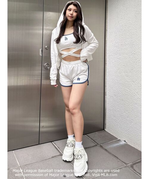 GYDA【MLB】バンテージショートスウェットトップス GYDA【MLB】バンテージショートスウェットトップス[品番
