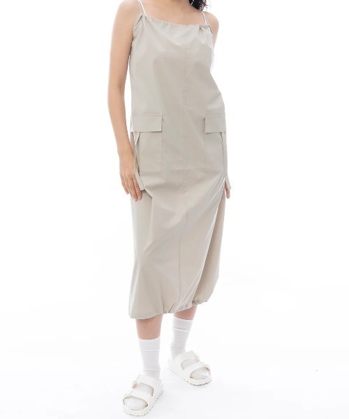 RVCA（ルーカ） ワンピース レディース UTILITY SLIP DRESS ワンピース