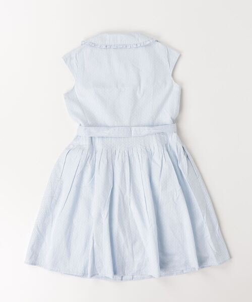 ワンピース トッカ 130 TOCCA 「TOCCA」 「KIDS」半袖ワンピース 130 ブルー キッズ