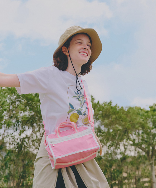美品♪レスポートサック2wayショルダーバッグ キャリーオン アルルピンク レスポートサック LeSportsac MIR MICRO BAG （ピンクアメジスト