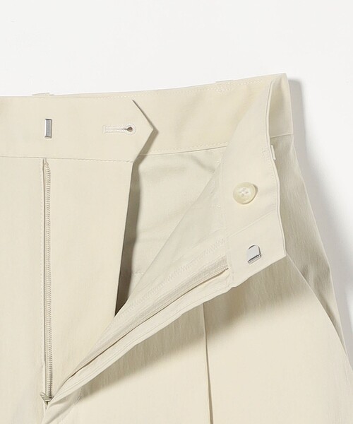 25SS今季新品 接触冷感 BEAUTY&YOUTH タック カーブパンツ BEAUTY&YOUTH UNITED ARROWS パンツ タック カーブパンツ -接触