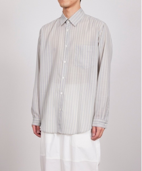 marka（マーカ） シャツ STRIPE SHIRT メンズ : ZOZOTOWN Yahoo!店