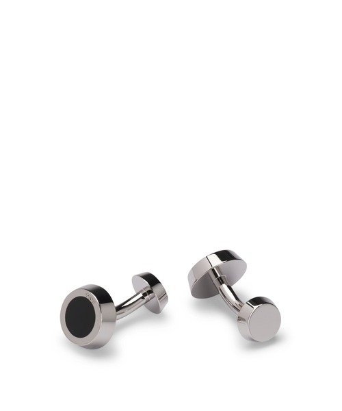 BOSS（HUGO BOSS） カフスボタン カフス ラウンドカフリンク ブラック