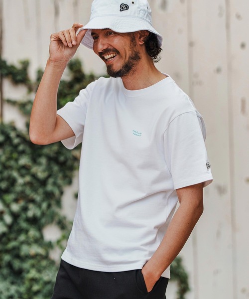 1minute 1second tシャツ mt9681-10oz cursive embroidery T