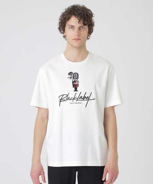 BLACK LABEL CRESTBRIDGE tシャツ ガーズマングラフィックT