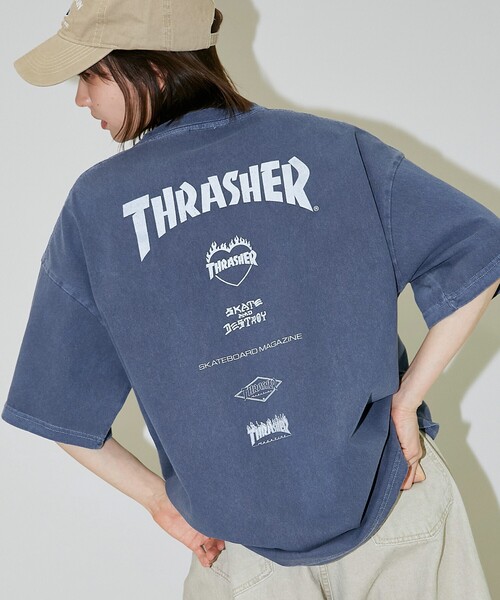 ⭐️美品‼️スラッシャー×ルーディーズコラボ TシャツV Kデザイン 57505653b59f75da86927779013353