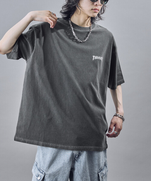 THRASHER tシャツ THRASHER/スラッシャー 別注 LOGO Tシャツ(限定展開 