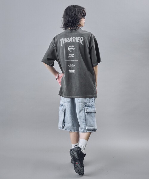 スラッシャー　THRASHER Tシャツ　2枚セット 楽天市場】スラッシャー 半袖Tシャツ THRASHER サンスクリット