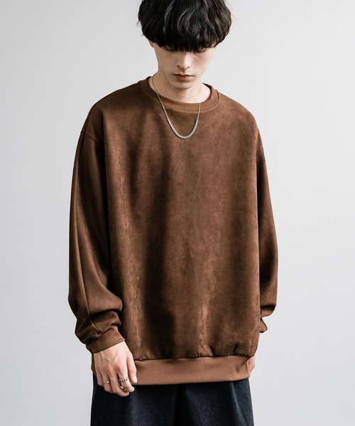 「Rocky Monroe」 長袖Tシャツ M ブラウン メンズ