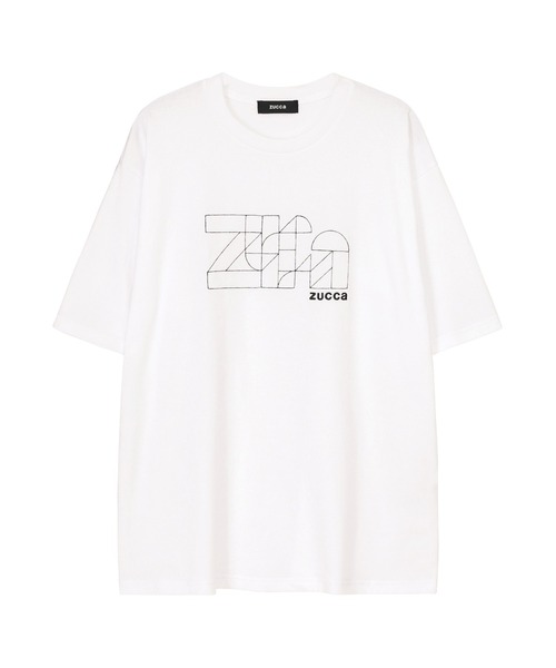 ZUCCa（ズッカ） tシャツ ジオメトリック刺繍T / Tシャツ / S メンズ