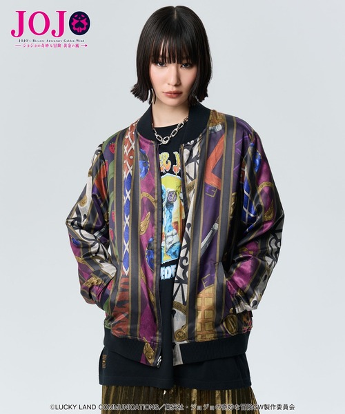 メンズスカジャン（色：パープル系）｜コート、ジャケット