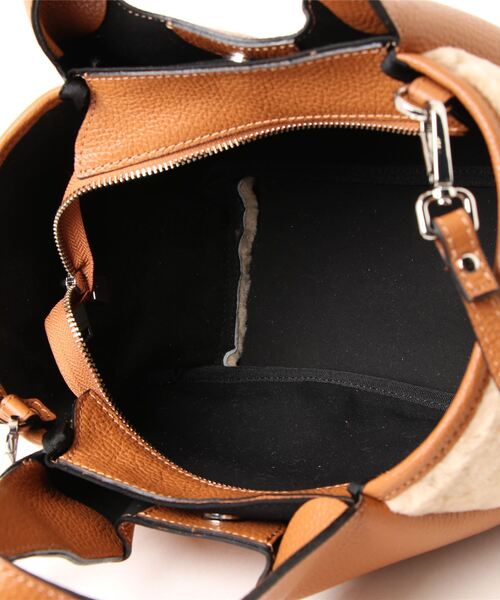 「RIPANI」 2WAYバッグ ALL ブラウン レディース_画像4