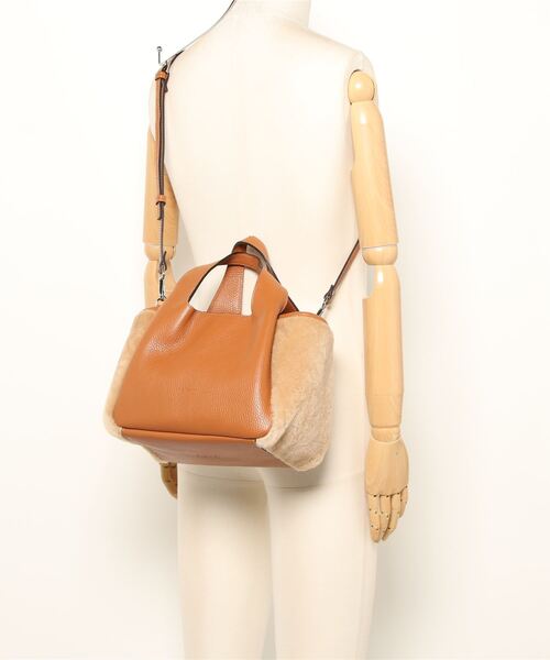 「RIPANI」 2WAYバッグ ALL ブラウン レディース_画像5