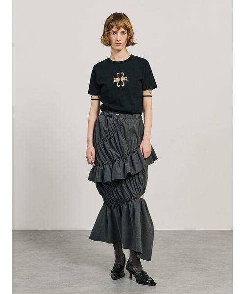 SORIN（ソリン） tシャツ SWAN Cutwork Compact T-shirt レディース