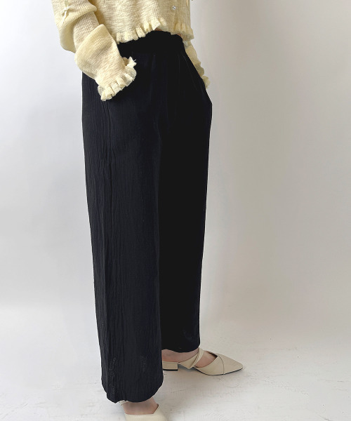 パンツ ワイド アンクルパンツ レディース : ZOZOTOWN Yahoo!店 - 通販
