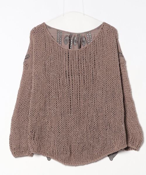 GRACE CONTINENTAL（グレースコンチネンタル） 長袖ニット 36 ブラウン