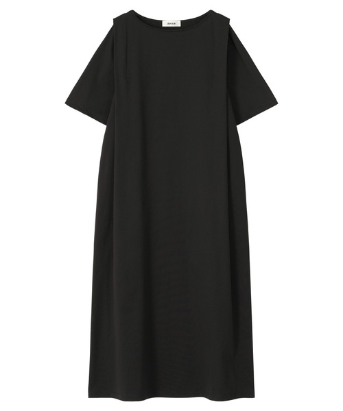 CABANE de ZUCCAワンピース星型 黒カットソーシャツズッカ ZUCCa（ズッカ） ワンピース GEORGETTE JERSEY / ワンピース / P