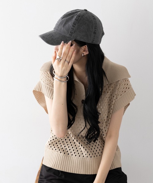 LIFEMAX（ライフマックス） キャップ 帽子 「LIFEMAX」ピグメントダイ