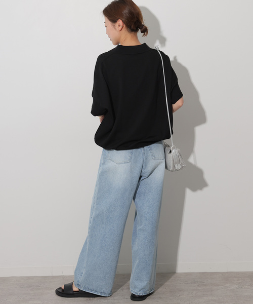 ポロニットプルオーバー　JOURNAL STANDARD relume JOURNAL STANDARD relume｜《追加》ウォッシャブルドルマンポロ