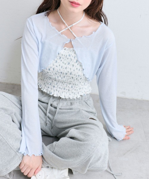 OLIVE des OLIVE（オリーブデオリーブ） アンサンブル キャミ×ボレロ