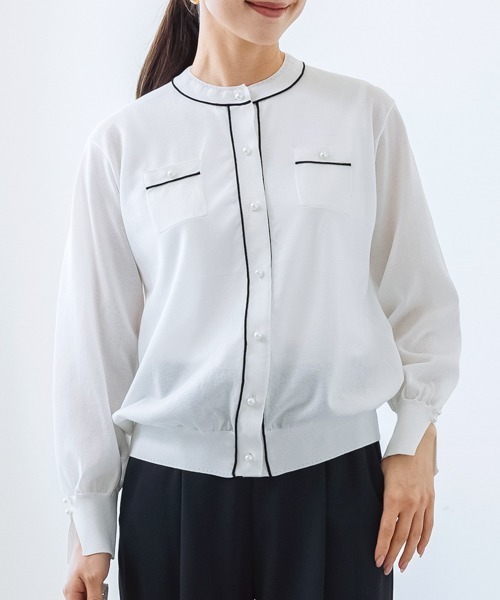 Sono カーディガン 「SONO/ソーノ」エアフローコットン ユーティリティ