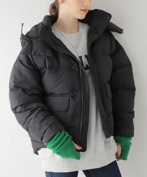 JOURNAL STANDARD ブラックダウンジャケット JOURNAL STANDARD ブラックダウンジャケット