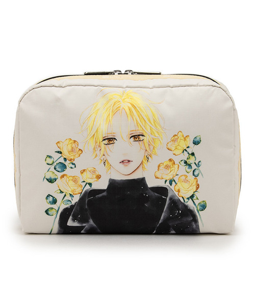 新品　ハニーレモンソーダ　レスポートサック　ポーチ　レスポ　限定 LeSportsac ポーチ 「ハニーレモンソーダ」EXTRA LARGE