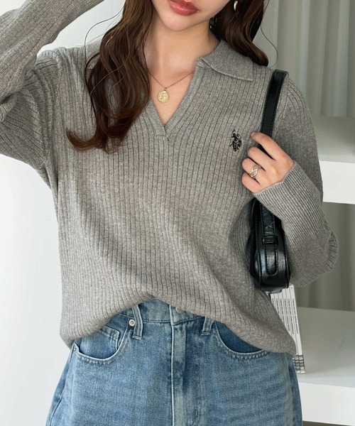 U.S. POLO ASSN.（ユーエスポロアッスン） ニット セーター 「新色追加