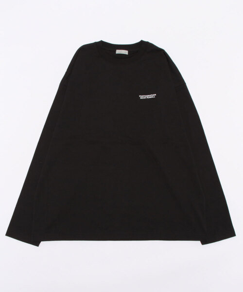 「LOWRYS FARM」 長袖Tシャツ LARGE ブラック メンズ