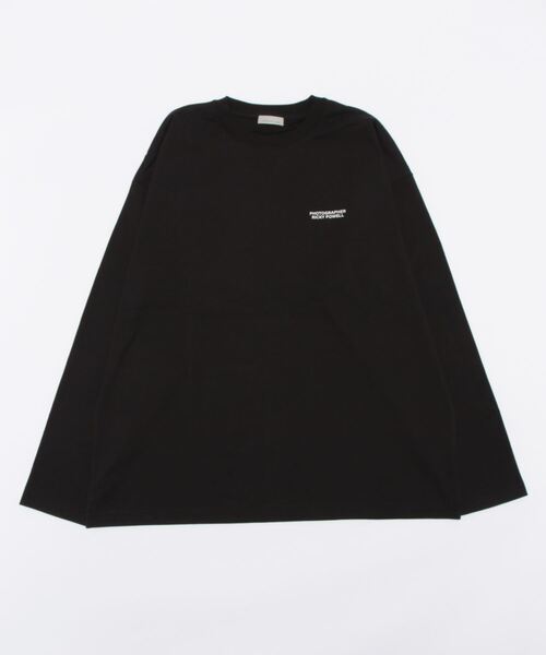 「LOWRYS FARM」 長袖Tシャツ LARGE ブラック メンズ