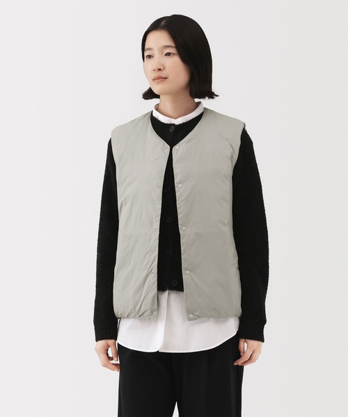 無印良品（MUJI） ダウンベスト ベスト 紳士 軽量ダウンポケッタブル