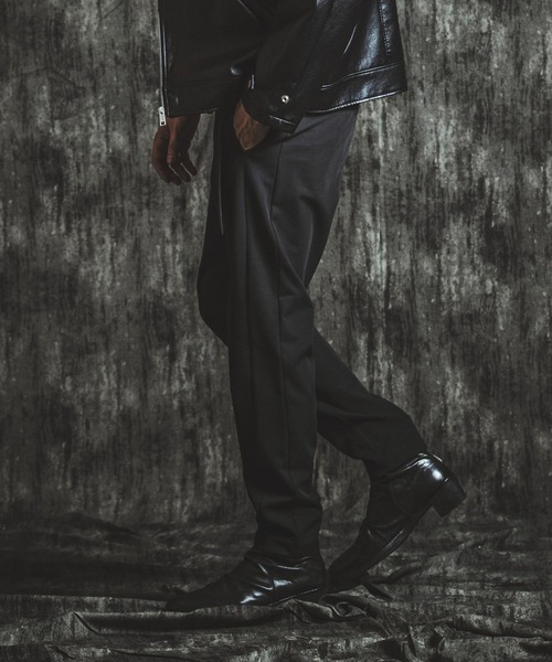 NO ID.（ノーアイディー） スラックス 「NO ID.」Belted Tapered