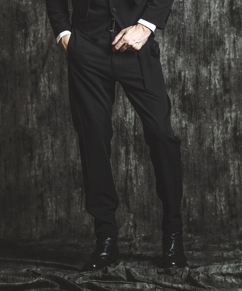 NO ID.（ノーアイディー） スラックス 「NO ID.」Belted Tapered