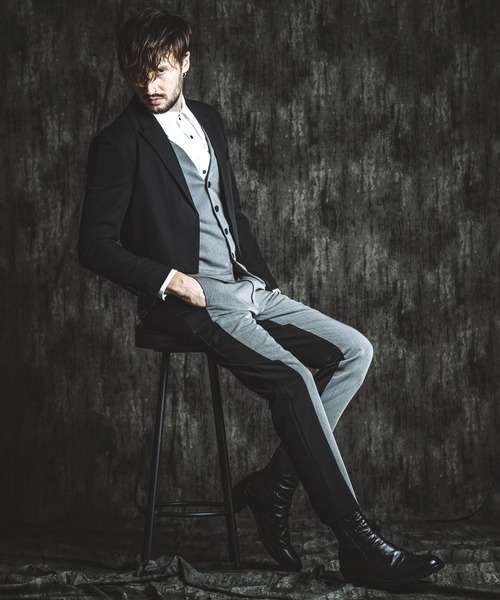 NO ID.（ノーアイディー） スラックス 「NO ID.」Belted Tapered