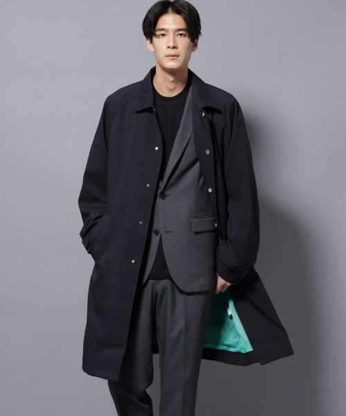 NANO universe ステンカラーコート コート 「RainComfortWear