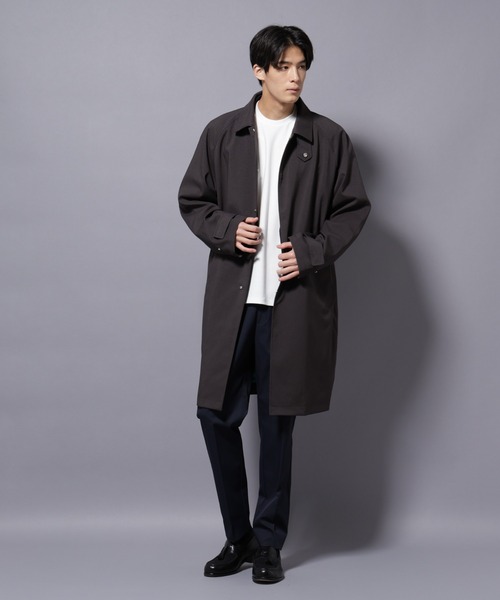【新品】NANO universe ステンカラーオーバーコート NANO universe ステンカラーコート コート 「RainComfortWear