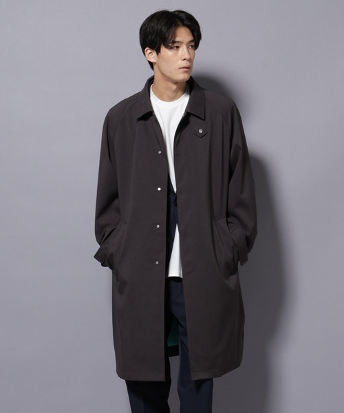 NANO universe ステンカラーコート コート 「RainComfortWear