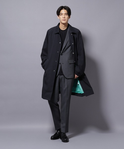 NANO universe ステンカラーコート コート 「RainComfortWear
