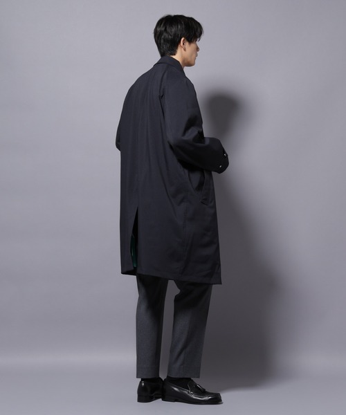 【新品】NANO universe ステンカラーオーバーコート NANO universe ステンカラーコート コート 「RainComfortWear
