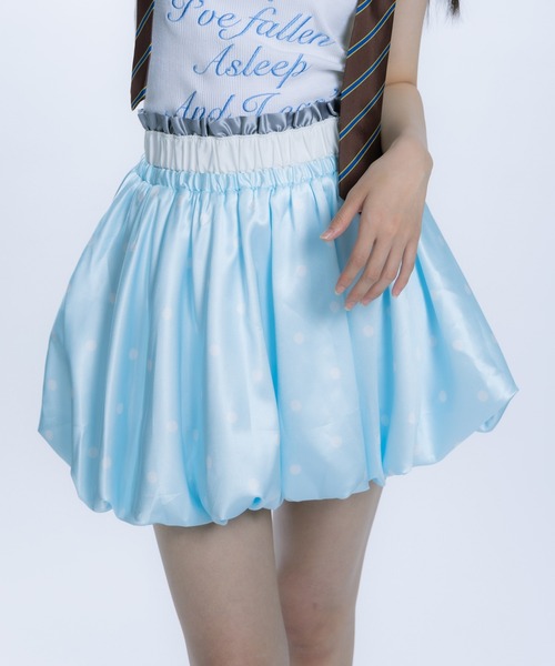 monepine スカート balloon layered skirt/バルーンレイヤードスカート