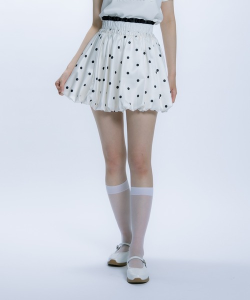 monepine Skirt Balloon Random-Tiered スカート スカート skirt/バルーンレイヤードスカート layered balloon スカート