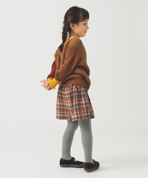 B：MING by BEAMS（ビーミング by ビームス） パンツ チェック ラップ