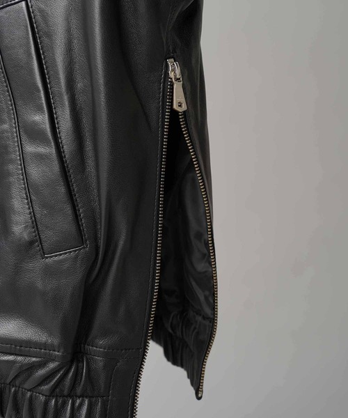 MAISON SPECIAL ma1 ma-1 「UNISEX」Sheep Leather MA-1/シープ
