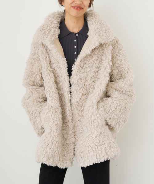 IENA コート IENA コート アウター TISSAVELファーコート レディース