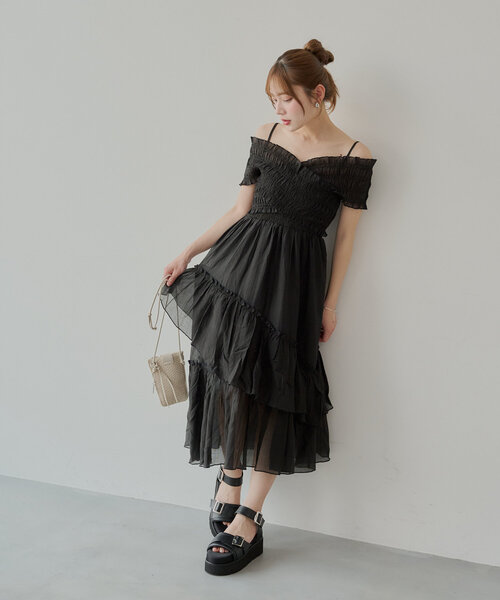 「Chico」 ヒールサンダル SMALL ブラック レディース_画像2