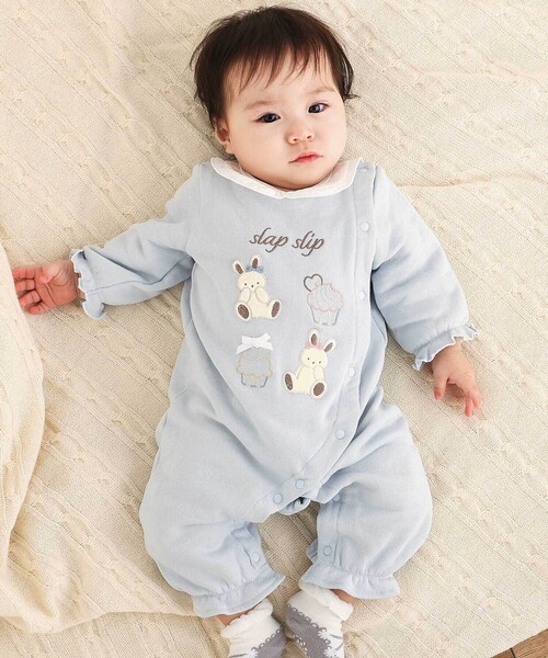 SLAP SLIP（スラップスリップ） ベビー服 ロンパース アニマルクマ