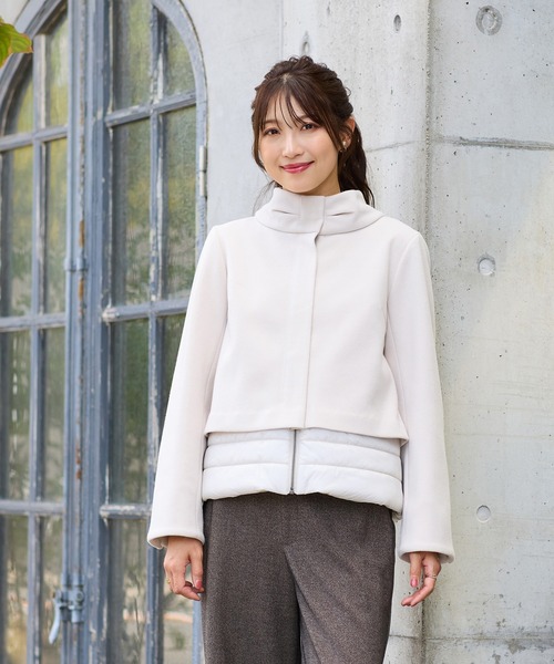 Rose Tiara（ローズティアラ） コート アウター リボンカラー